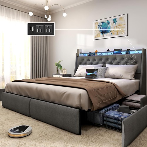 King queen full size bed - king,