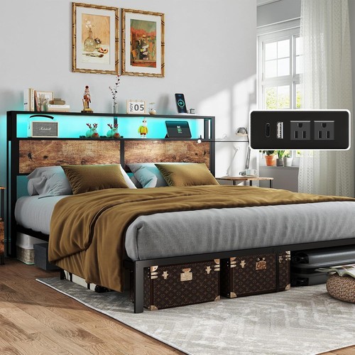 Bed frame full queen - frame, full/queen/king