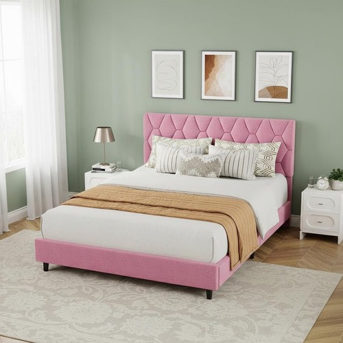 Adjustable upholstered bed - adjustable,