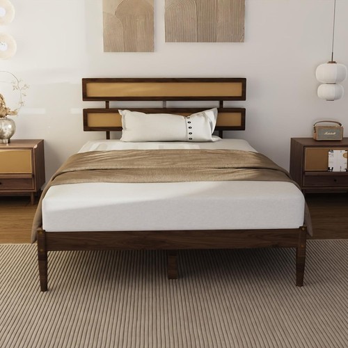Bohemia full size wood bed - bohemia,