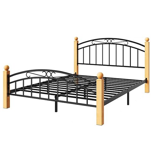 Metal platform bed frame - platform,