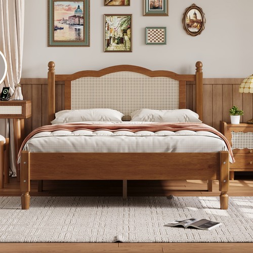 Full size wooden - wooden, bed