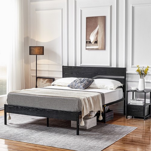 Bed frame metal platform twin - metal,
