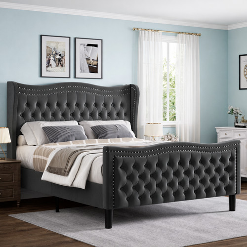 Gewnee full bed frame - gewnee, tall