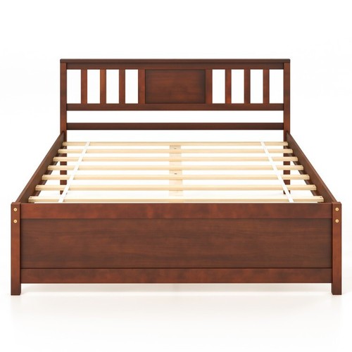 Full size wooden platform - full,