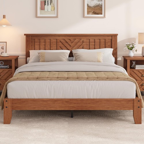 Full queen king platform bed - full/queen/king,
