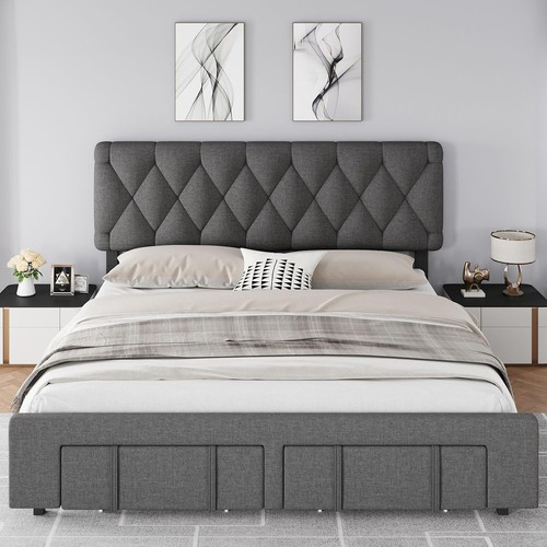 King queen full bed frame - bed,