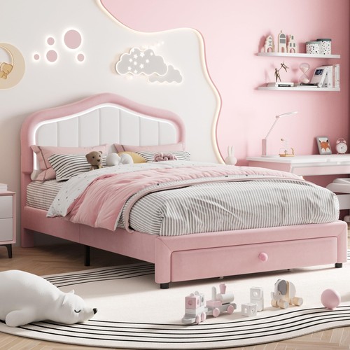 Full size bed frame with - size,