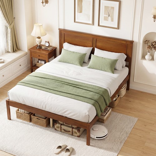 Full size bed frame - bed, farmhouse