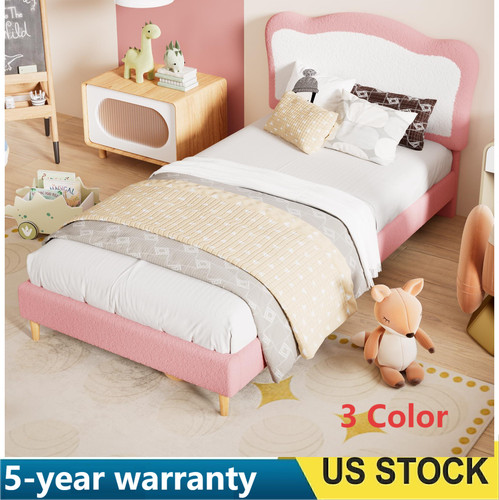 Full size upholstered bed - size,