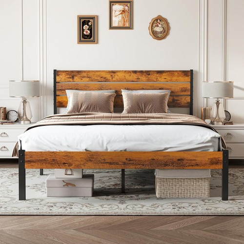 Full size platform bed - full,
