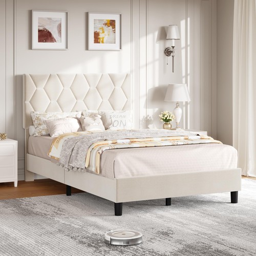 Twin full queen king bed - full, frame