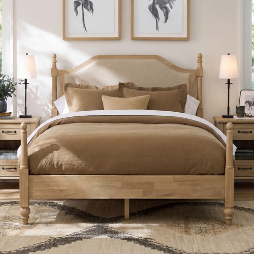 Wooden platform bed frame - platform,