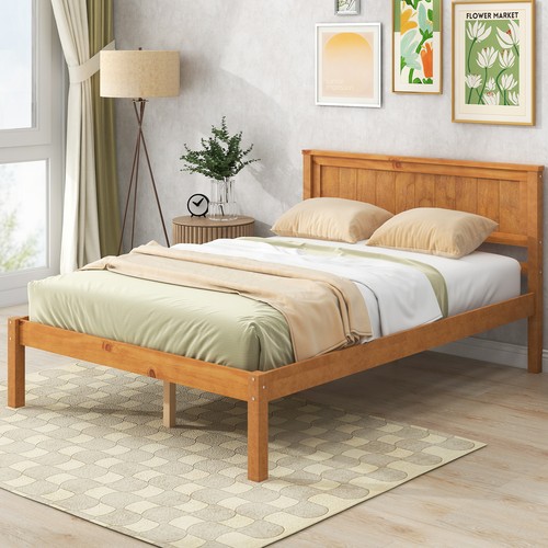 Wooden full size platform - wooden,