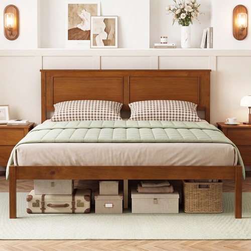 Full size bed - bed, farmhouse