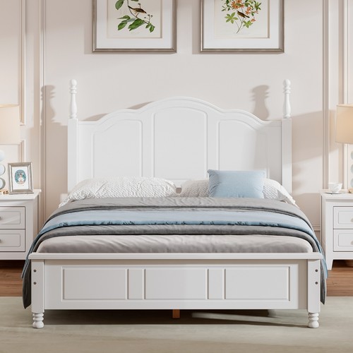 Full size wood - size, bed